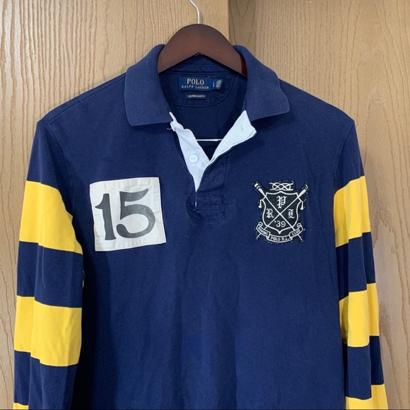 Polo Ralph Lauren Rowing Club 15 Rugby Polo Shirt - Picture 2 of 9